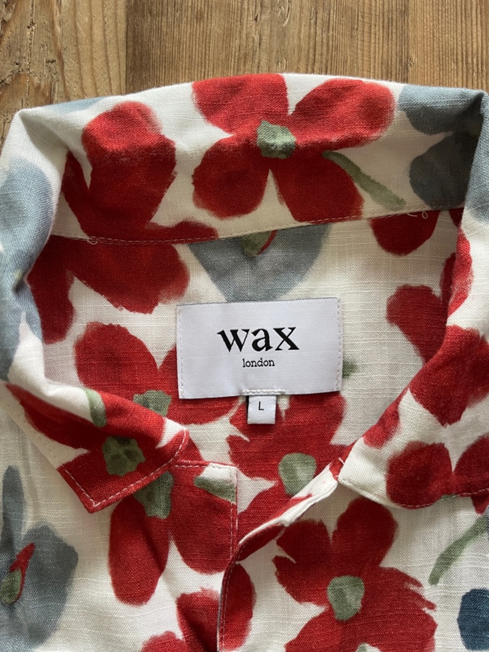 Wax London Floral Short Sleeve Button Shirt - Picture 2 of 7